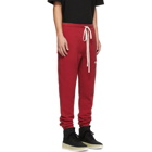 Essentials Red Logo Lounge Pants