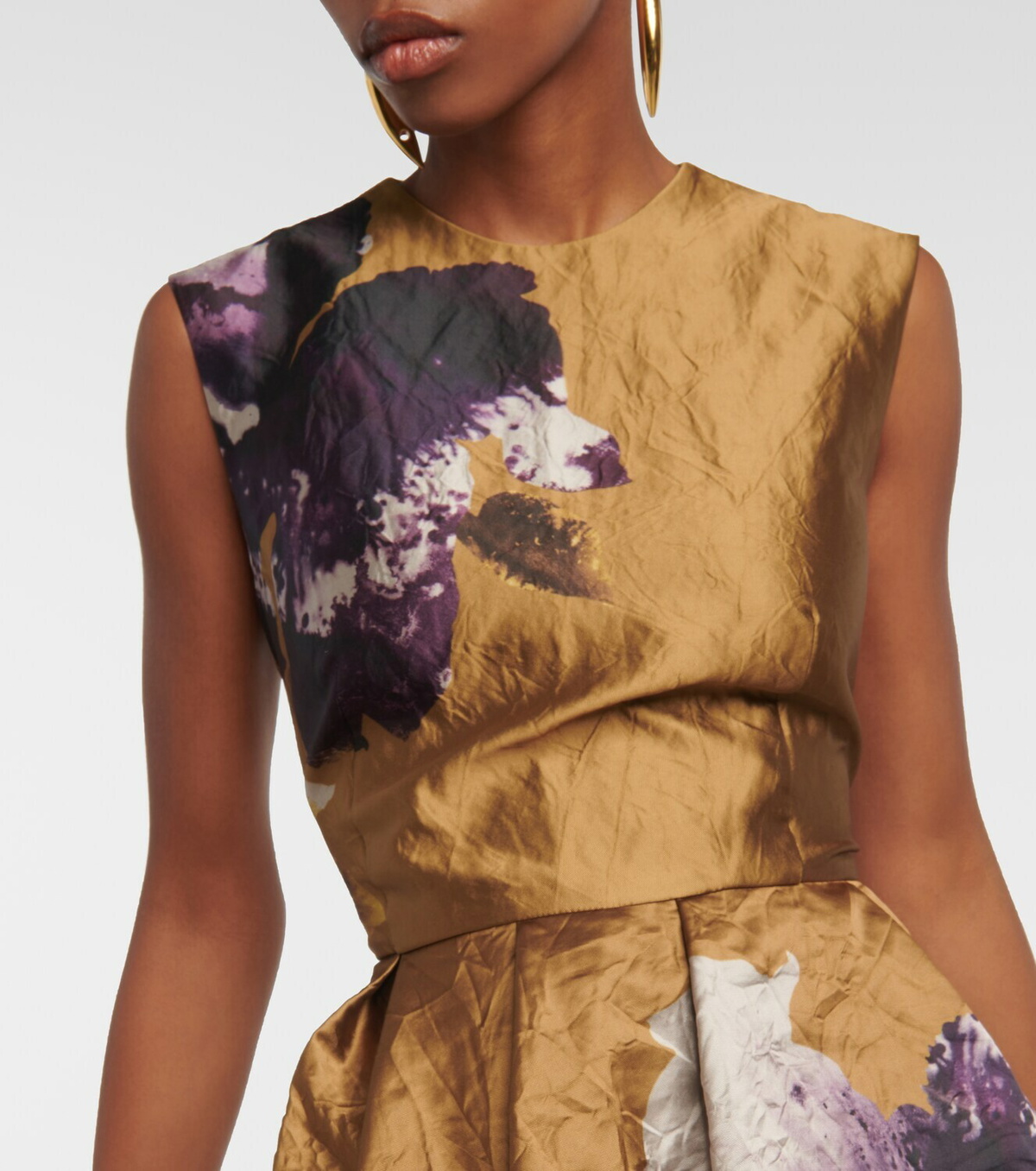 送料込/関税込■ERDEM■花柄プリントのシルクミディドレス Erdem Floral midi dress Erdem