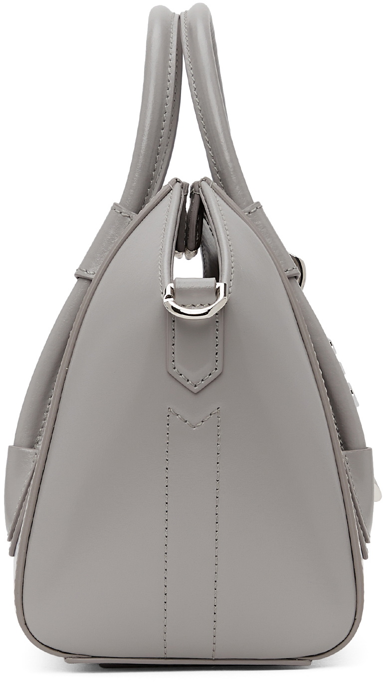 Givenchy antigona mini pearl grey hot sale