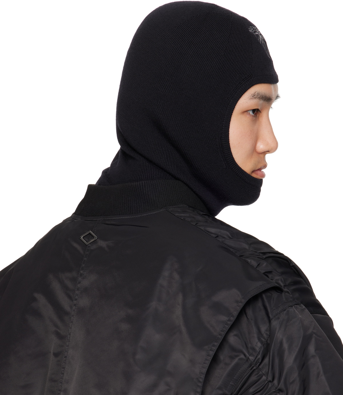 Acne Studios Black Wool Balaclava