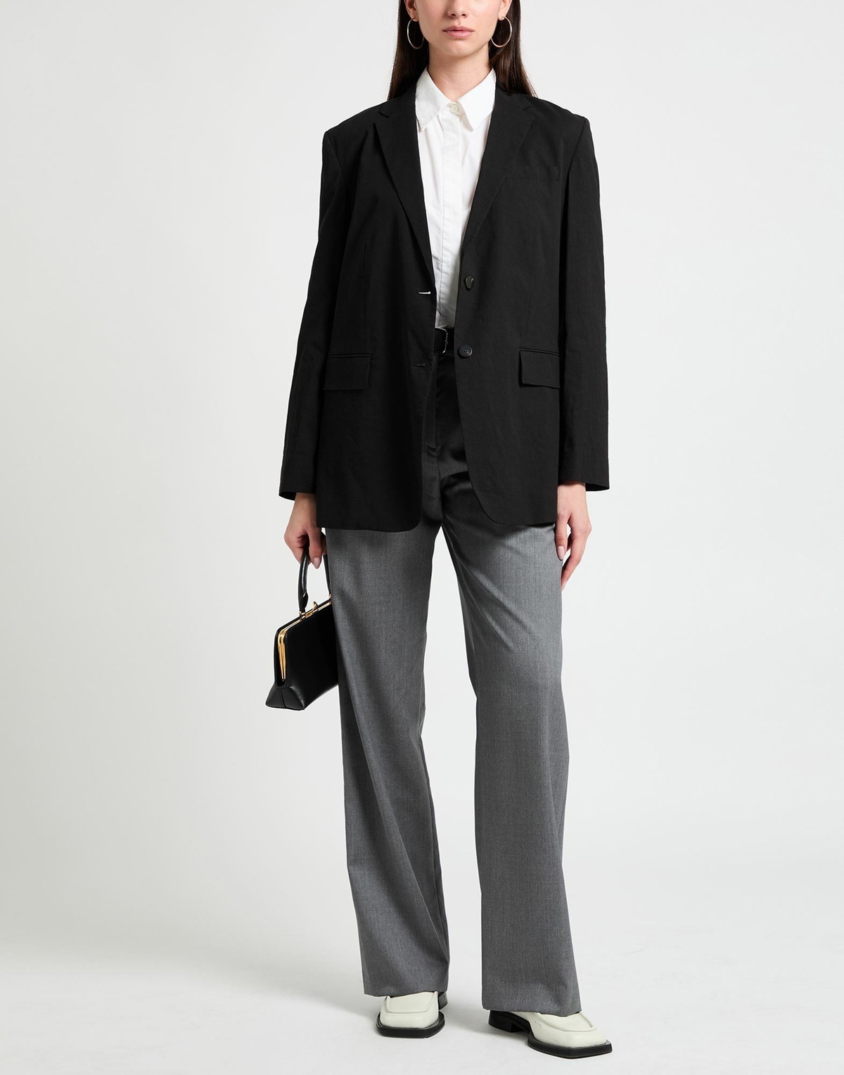 Theory Womens Blazer in Black