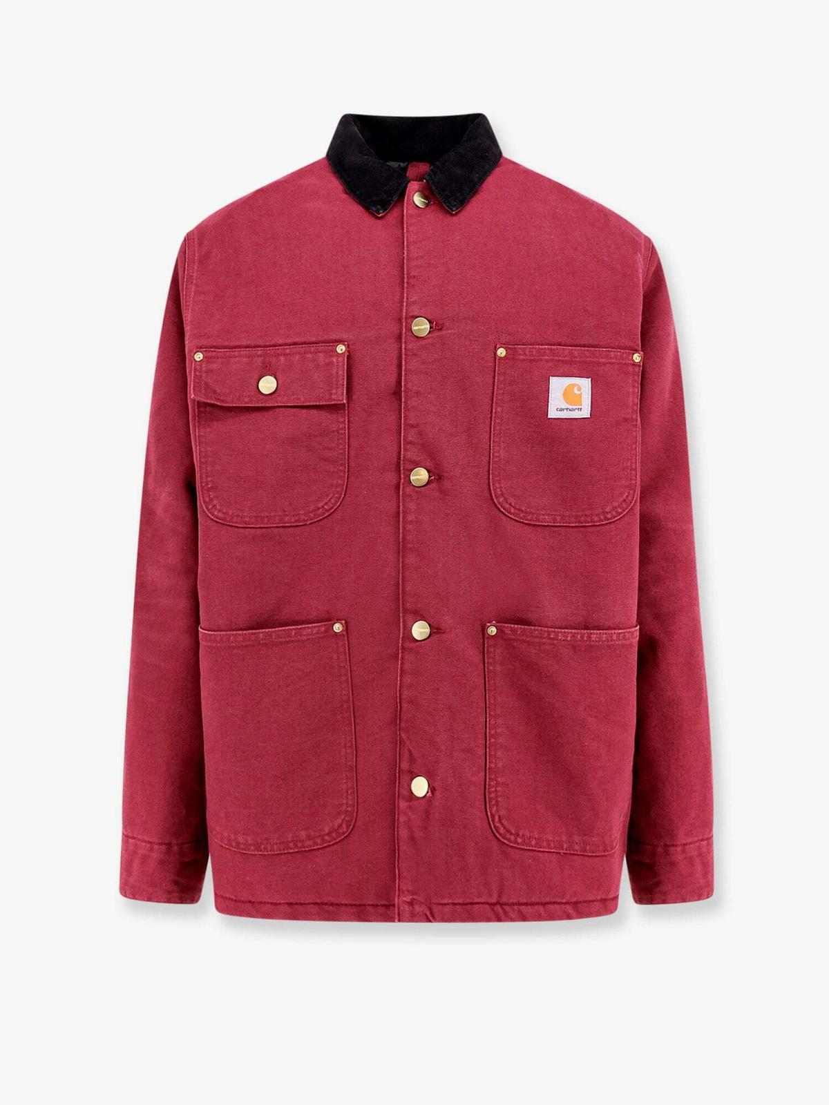 ジャケット・アウター 90s carhartt chore coat red Vintage 90s Cherry Red Carhartt Sante Fe Work Jacket