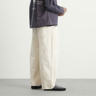 Story mfg. Men's Hand Applique Lush Pants in Ecru Zig Zag