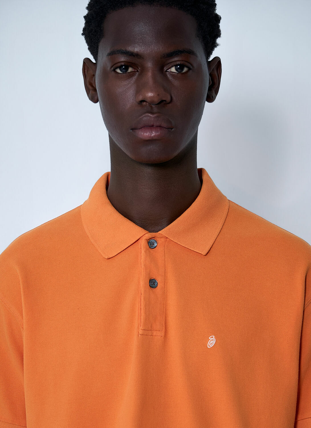 Stüssy Logo Motif Polo Shirt
