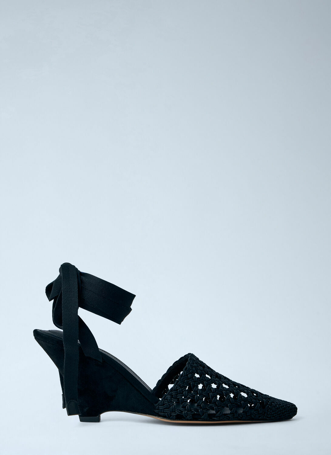 Jacquemus Woven Wedge Sandals
