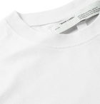 Off-White - Logo-Print Cotton-Jersey Tank Top - White