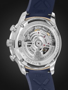 IWC Schaffhausen - Portugieser Automatic Chronograph 41mm Stainless Steel and Rubber Watch, Ref. No. IW371620