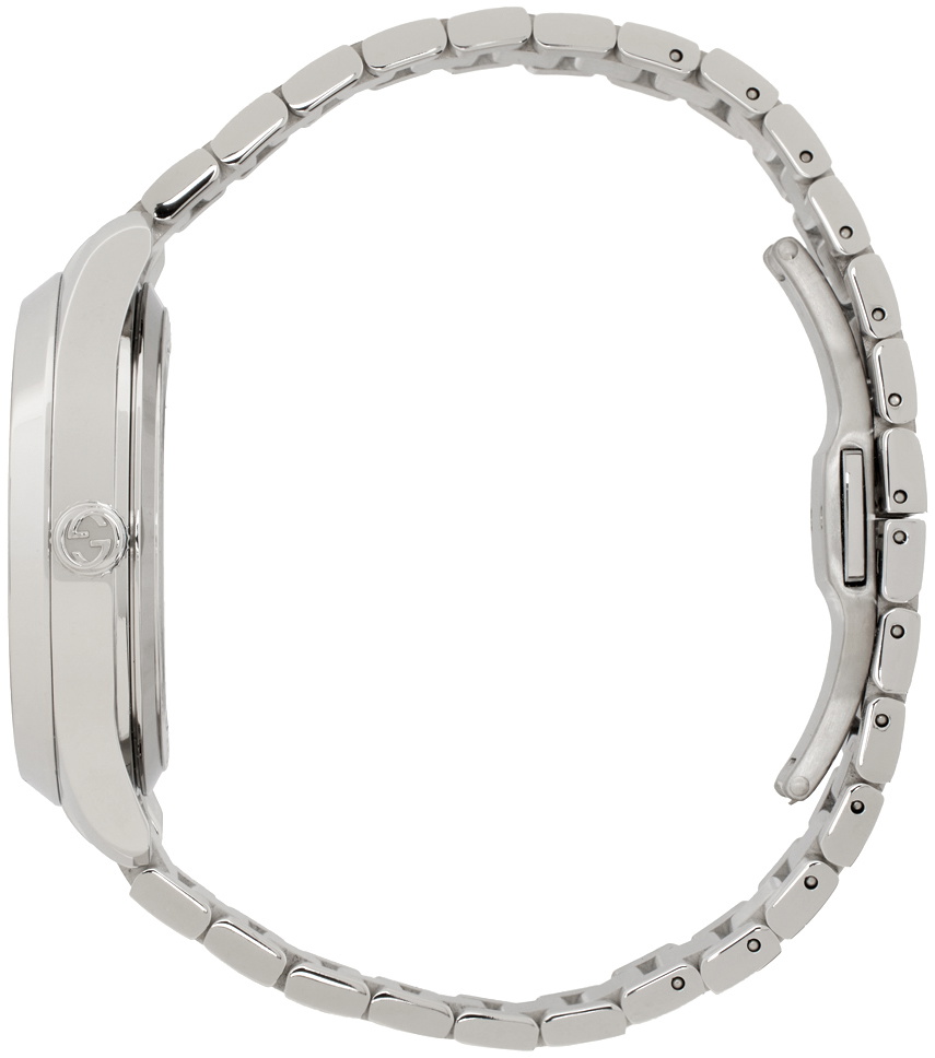 Gucci Silver & Gold Bee G-Timeless Watch