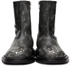 Andersson Bell Black Fintonia Eyelet Boots