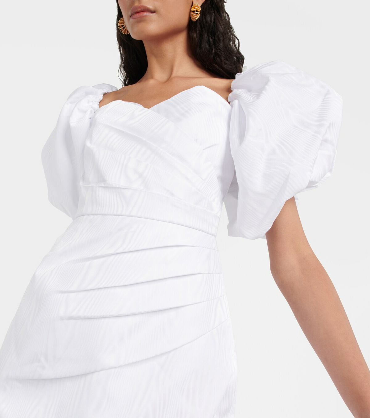 Rebecca Vallance Puff-sleeve minidress Rebecca Vallance