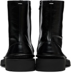 Maison Margiela Black Level Ankle Boots