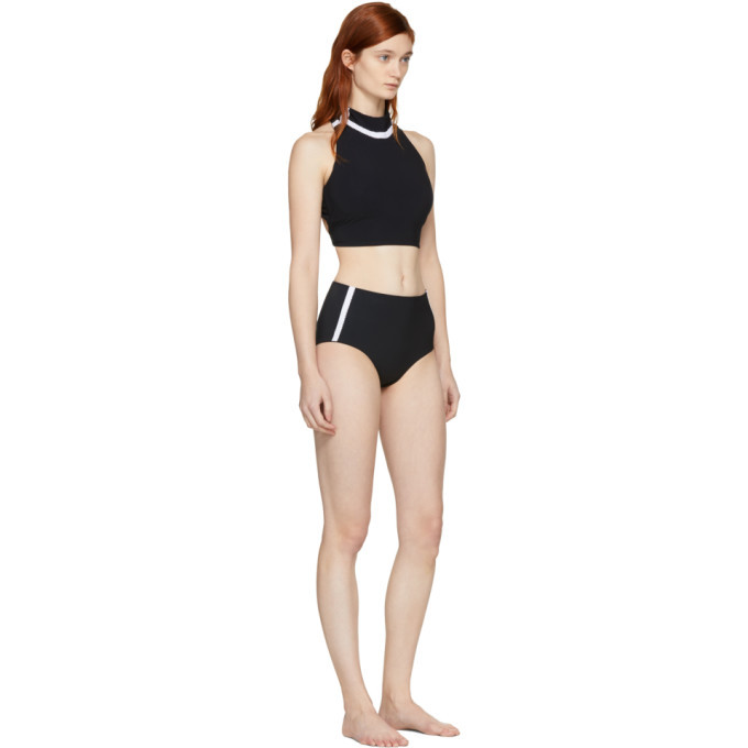 Ward Whillas Reversible Black Parker Bikini Top