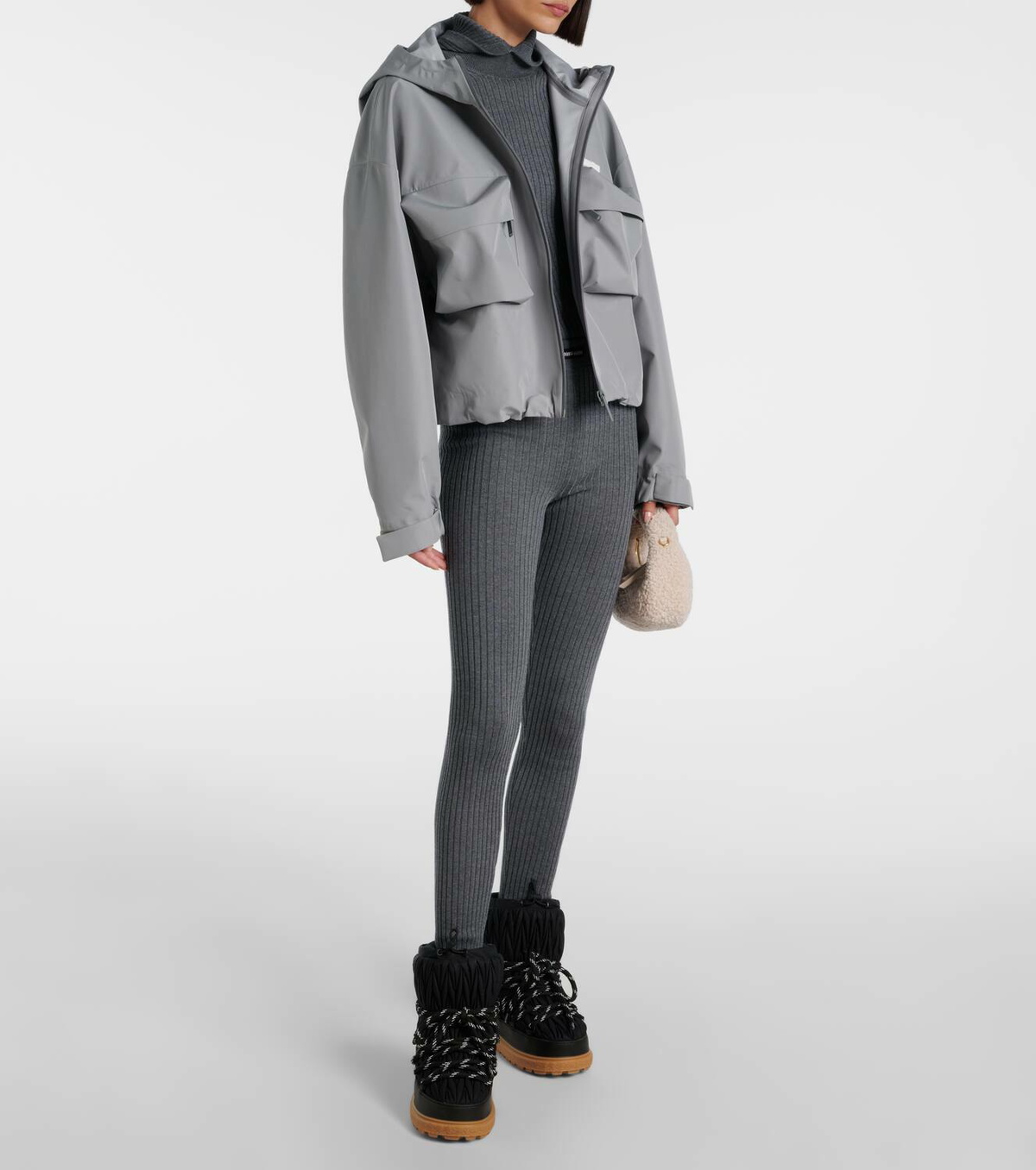 MIU MIU ミュウ ミュウ 23SS TELA TEC JACKET MIU MIU ミュウ ミュウ 23SS TELA TEC JACKET - メルカリ