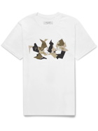 Rag & Bone - Logo-Print Organic Cotton-Jersey T-Shirt - White
