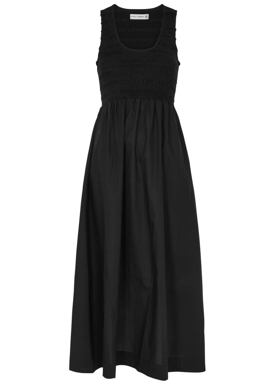 chinese dress ladies Mattea Slinky and Mesh Maxi Dress with Scarf / Black | Meshki