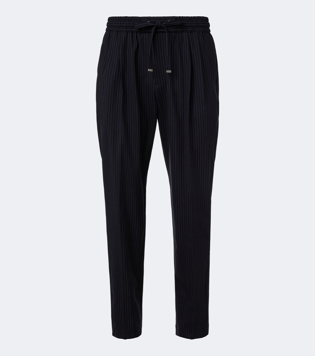 Dolce&Gabbana Pinstripe wool-blend straight pants