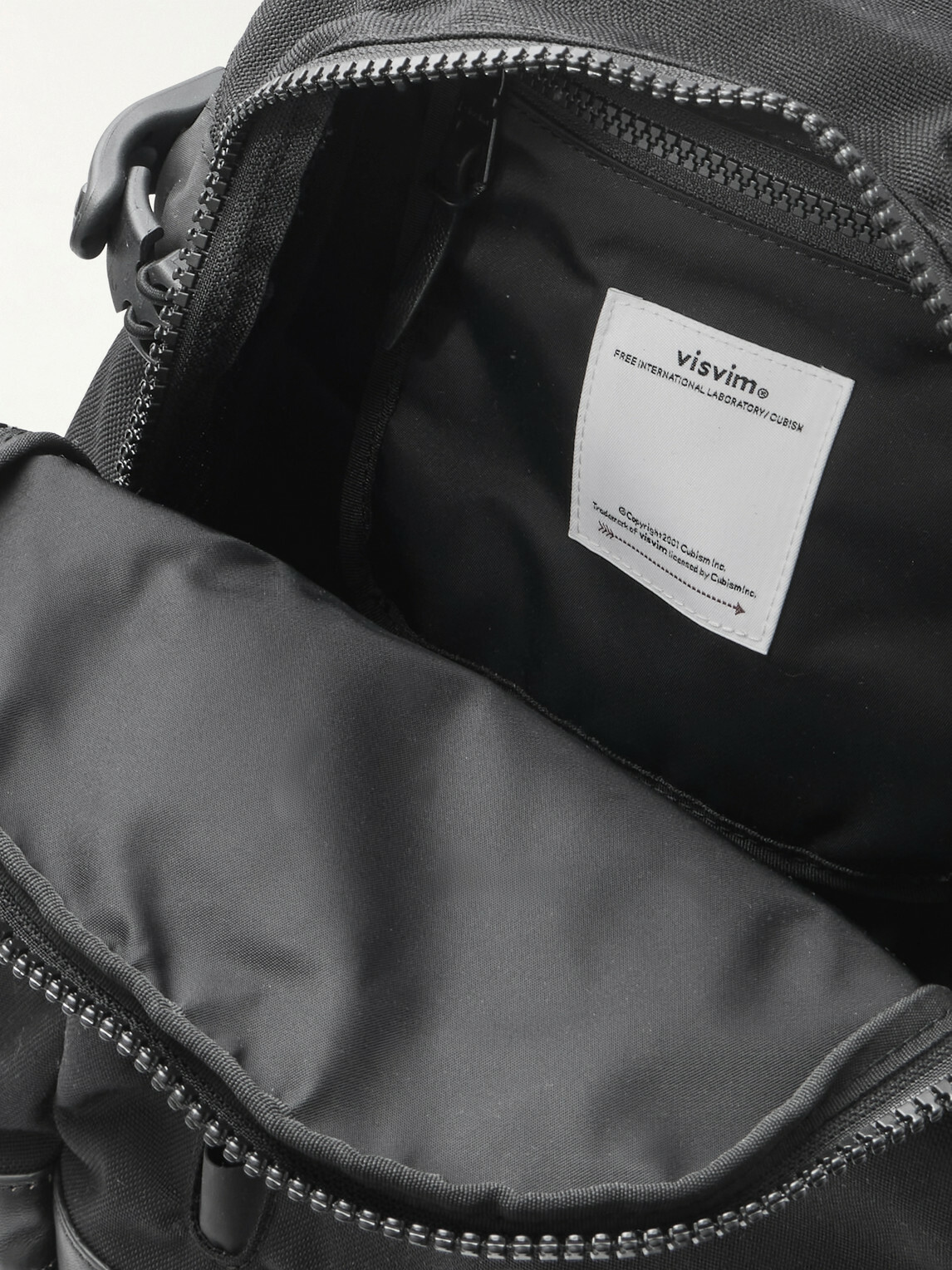 Visvim - Leather-Trimmed CORDURA® Backpack