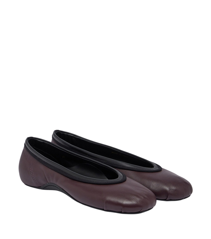 Photo: Dries Van Noten Leather ballet flats