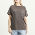 Maison Margiela Women's Margiela Number T-Shirt in Brown
