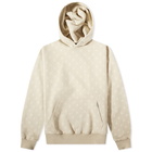 Represent Men's Intarsia Initial Hoody in Wheat