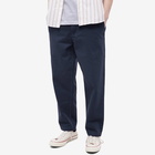 Wax London Men's Kurt Twill Trouser in Navy