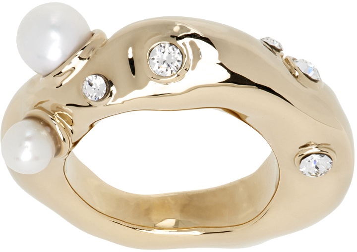 Photo: Dries Van Noten Gold Brass Ring