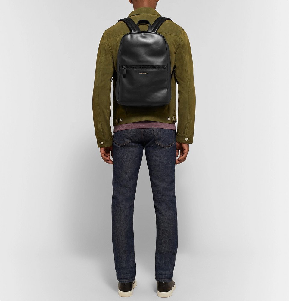 Common Projects - Leather Backpack - Black Common Projects
