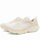 Hoka One One Men's Bondi 8 Sneakers in Shifting Sand/Eggnog