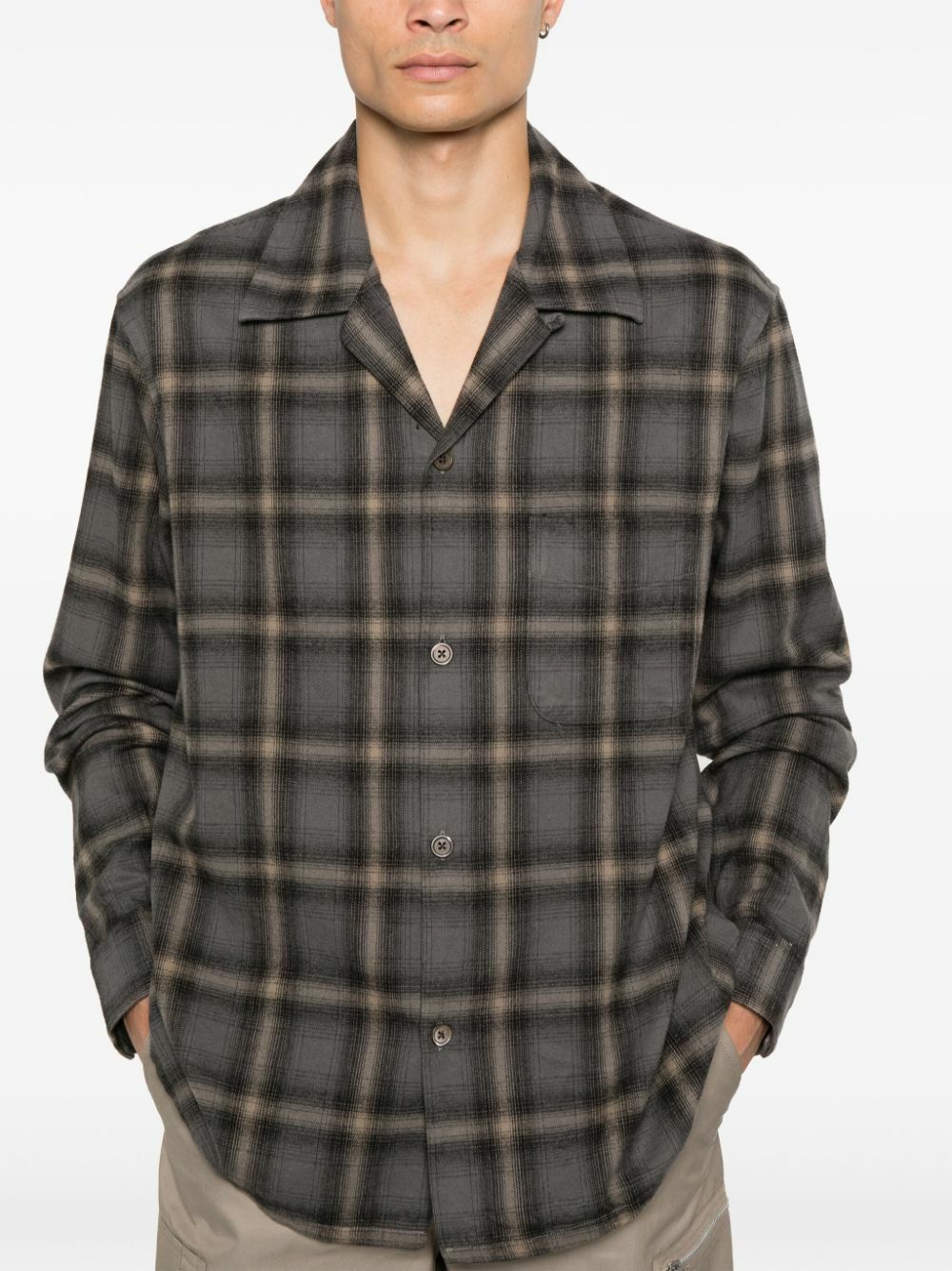 OUR LEGACY Grey Heusen Shirt Our Legacy
