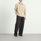 Needles Men's Pique Polo in Beige