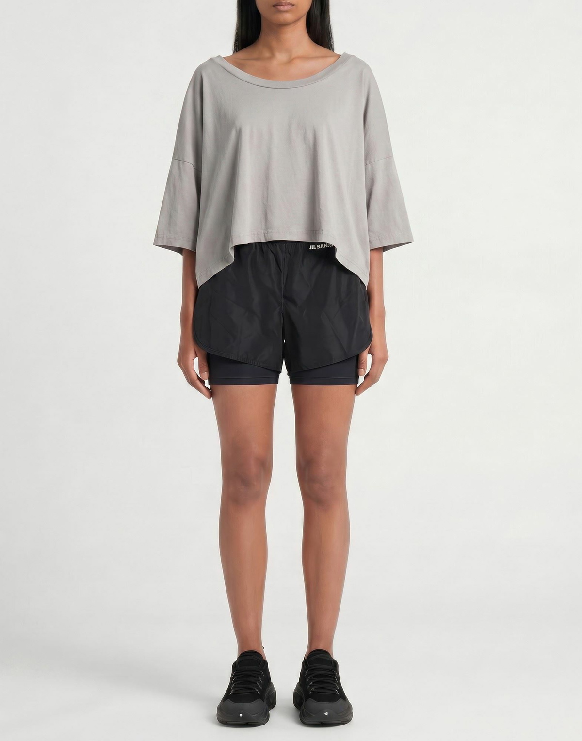 Crossley Womens T-shirt Light in Grey