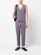 ISSEY MIYAKE - V-neck Pleated Vest