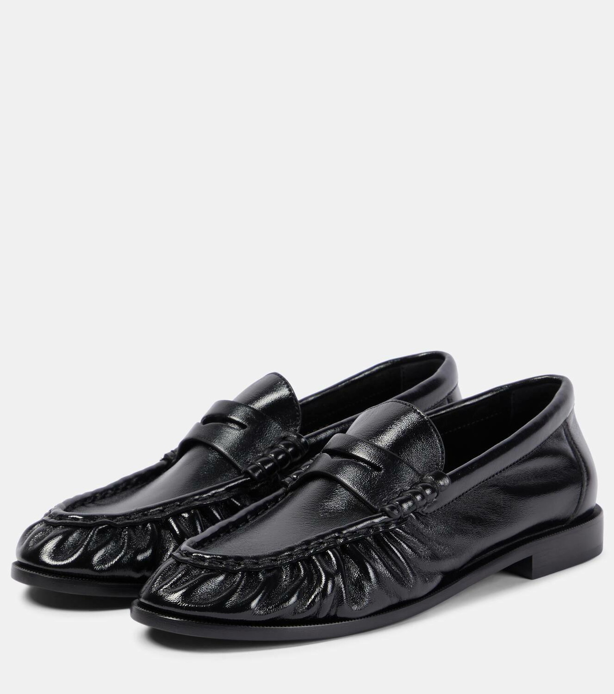サンローラン Saint Laurent Leather Loafers SAINT LAURENT Le Loafer leather loafers | NET-A-PORTER