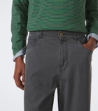 Miu Miu Chambray wide-leg pants