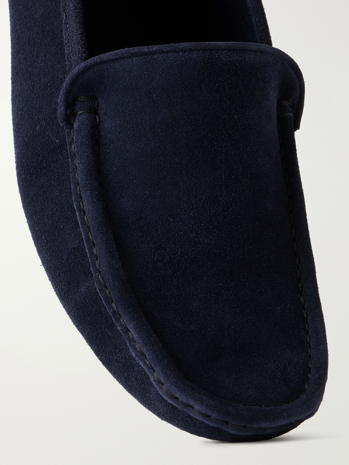 Mr P. - Suede Slippers - Blue