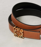 Loewe Anagram reversible leather belt