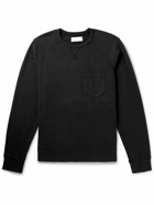 Officine Générale - Chris Cotton-Jersey Sweater - Black