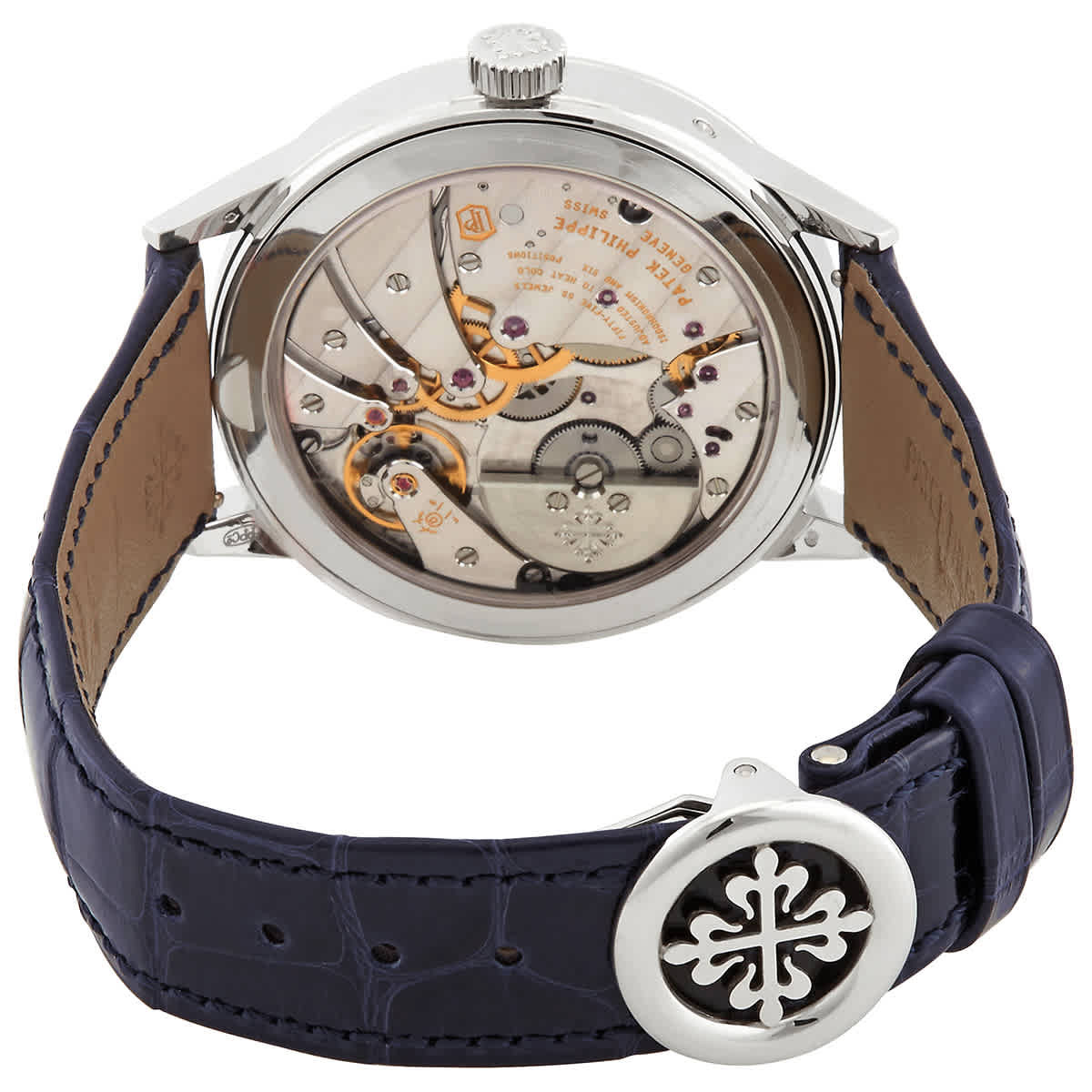 Patek Philippe Grand Complications In-Line Perpetual Calendar Hand Wind Blue Dial Mens Watch 5236P-001
