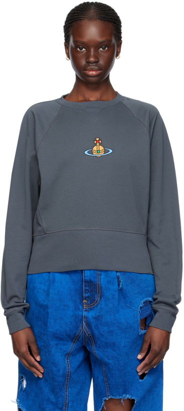 Photo: Vivienne Westwood Gray Athletic Sweatshirt