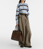 JW Anderson Striped polo shirt
