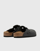 Birkenstock Boston Leoi Black - Mens - Sandals & Slides