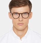 TOM FORD - Round-Frame Tortoiseshell Acetate Optical Glasses - Men - Brown