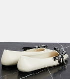 Jimmy Choo - Veda leather ballet flats