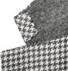 De Petrillo - Posillipo Slim-Fit Houndstooth Wool and Linen-Blend Blazer - Gray
