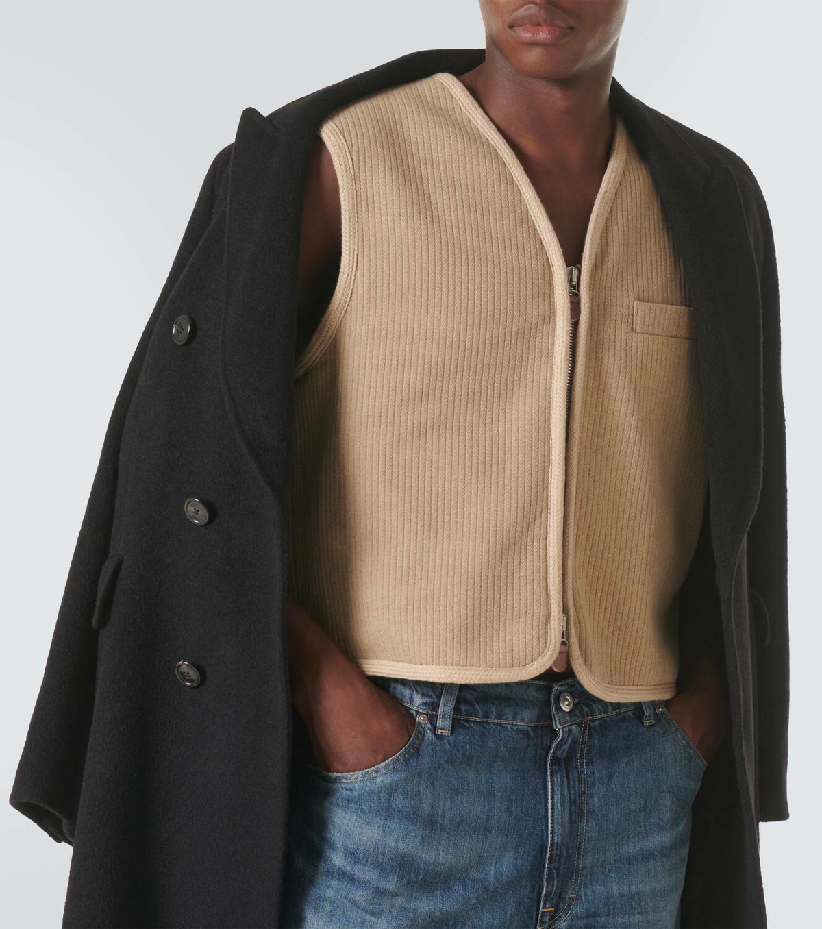 Our Legacy Top wool-blend vest Our Legacy