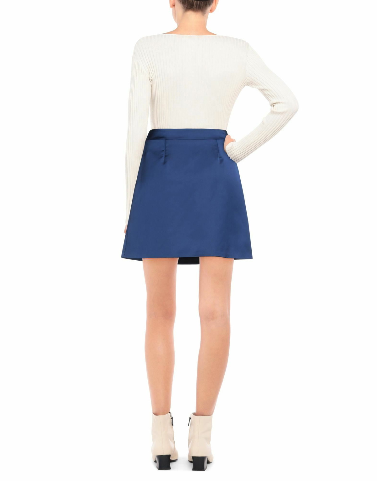 Jijil Womens Mini skirt in Blue