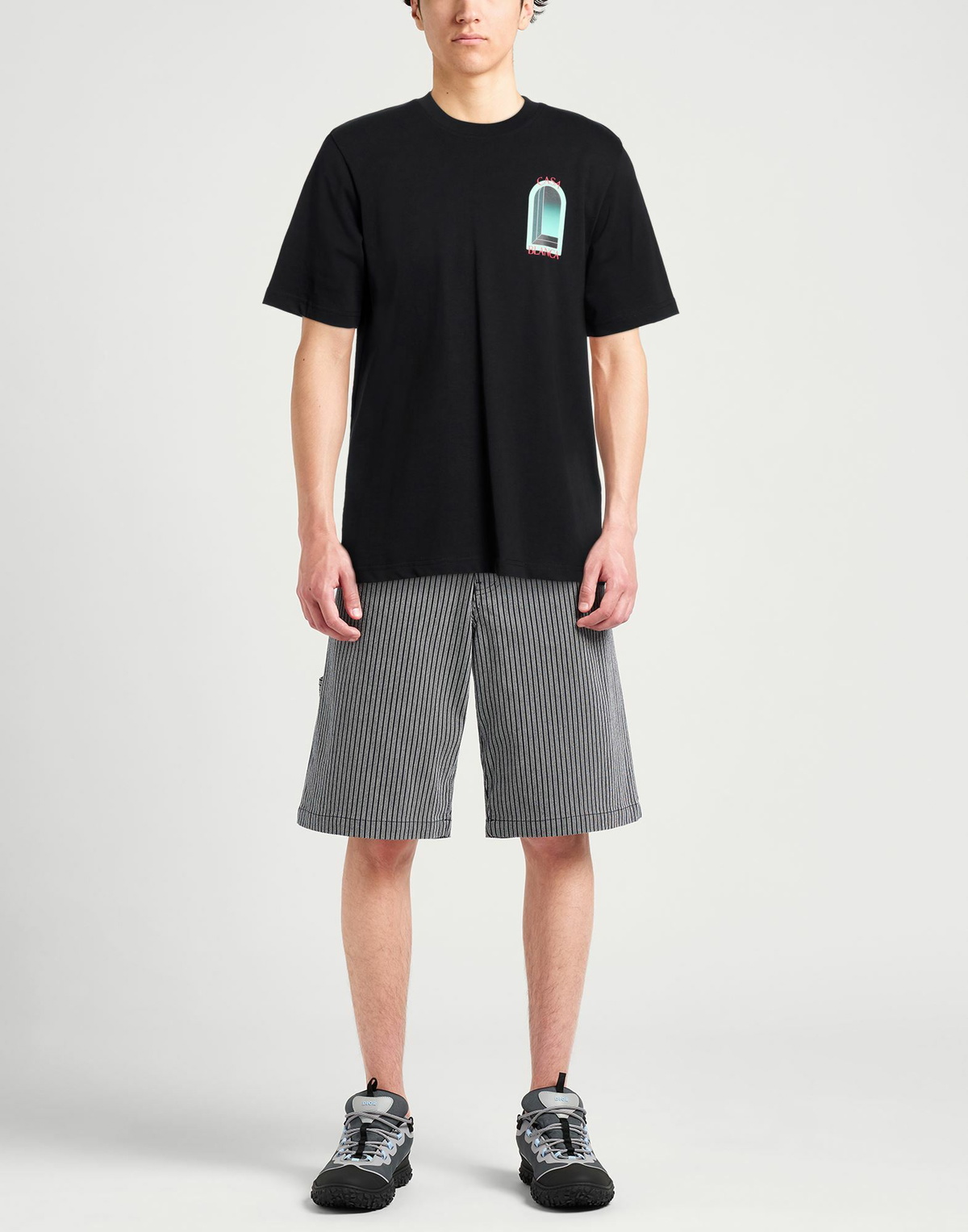 Casablanca Mens T-shirt in Black