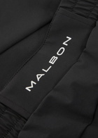 Malbon Performance Logo Stretch-nylon Trousers Black