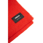 Tekla Red John Pawson Edition Mohair Blanket