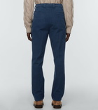 Brunello Cucinelli - Cotton straight pants